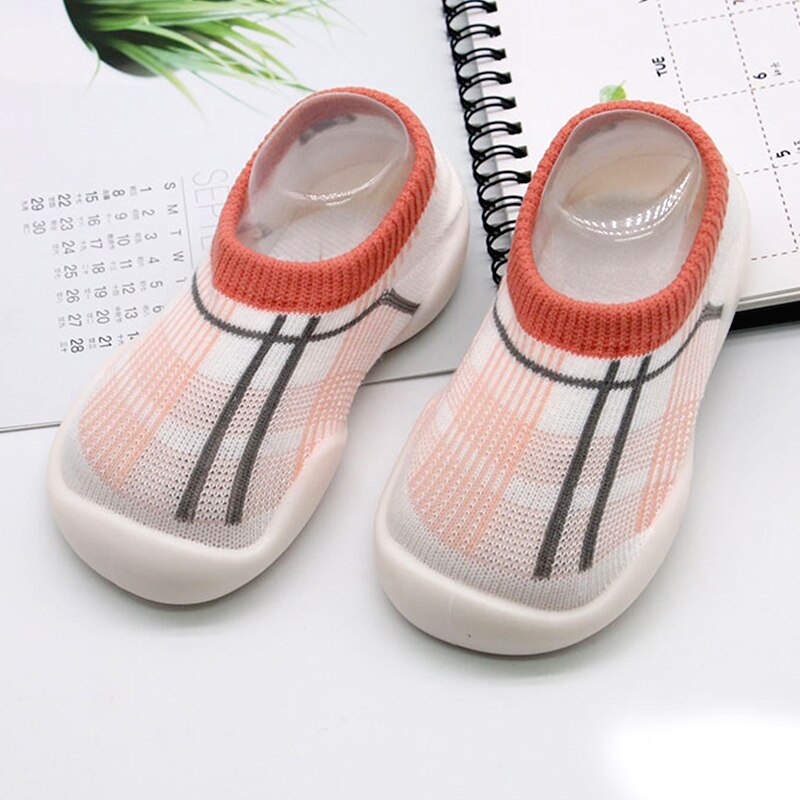 Baby Shoe Socks with Rubber Sole